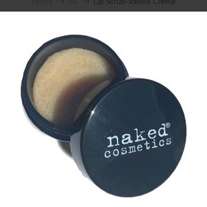 Naked Cosmetics Vanilla Creme Lip Scrub 6.5g/.23 Oz